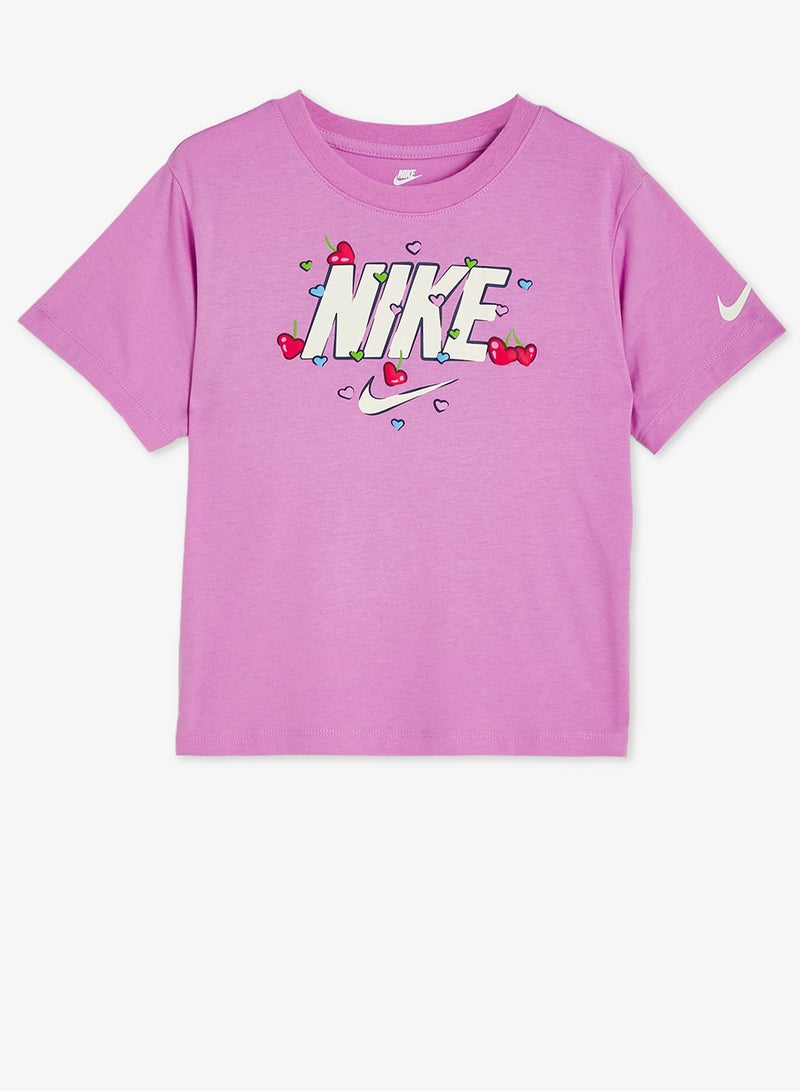 Nike Kids Cherry Boxy T-Shirt - Image 1
